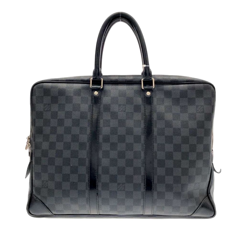 Authentic LV Damier Graphite Porte-Documents Voyage